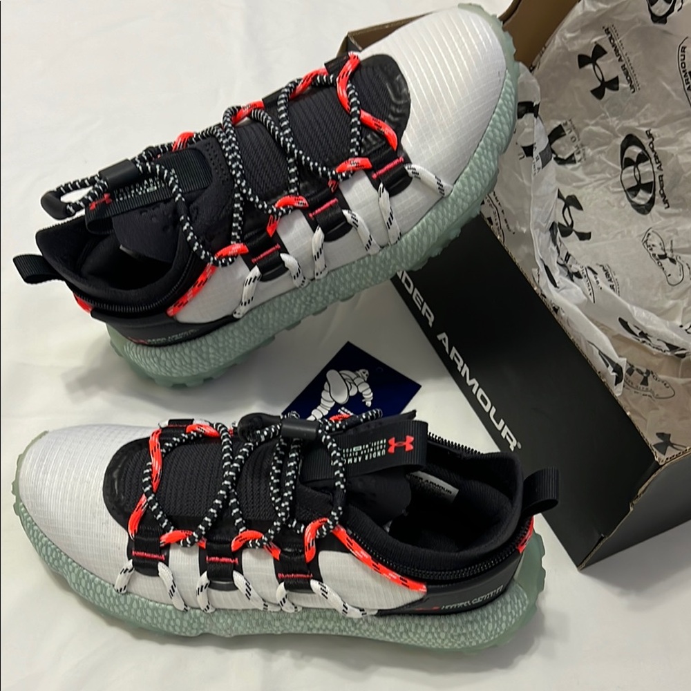 Under Armour HOVR Summit Fat Tire 'White Enamel Blue'